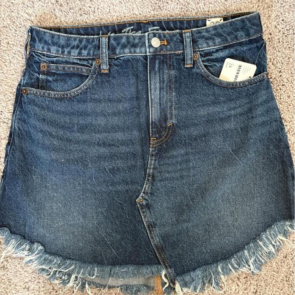 Free-people Women's Blue and Navy Skirt